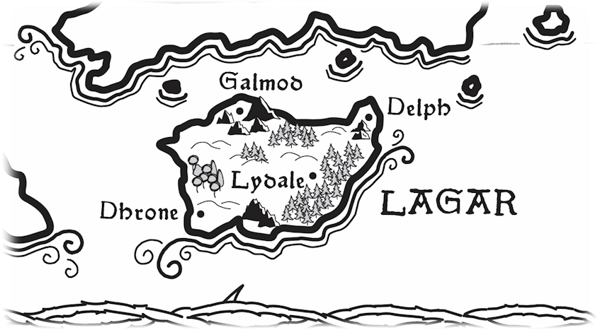 Map of surroundings
