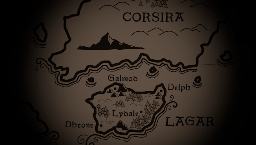 Map of Lagar